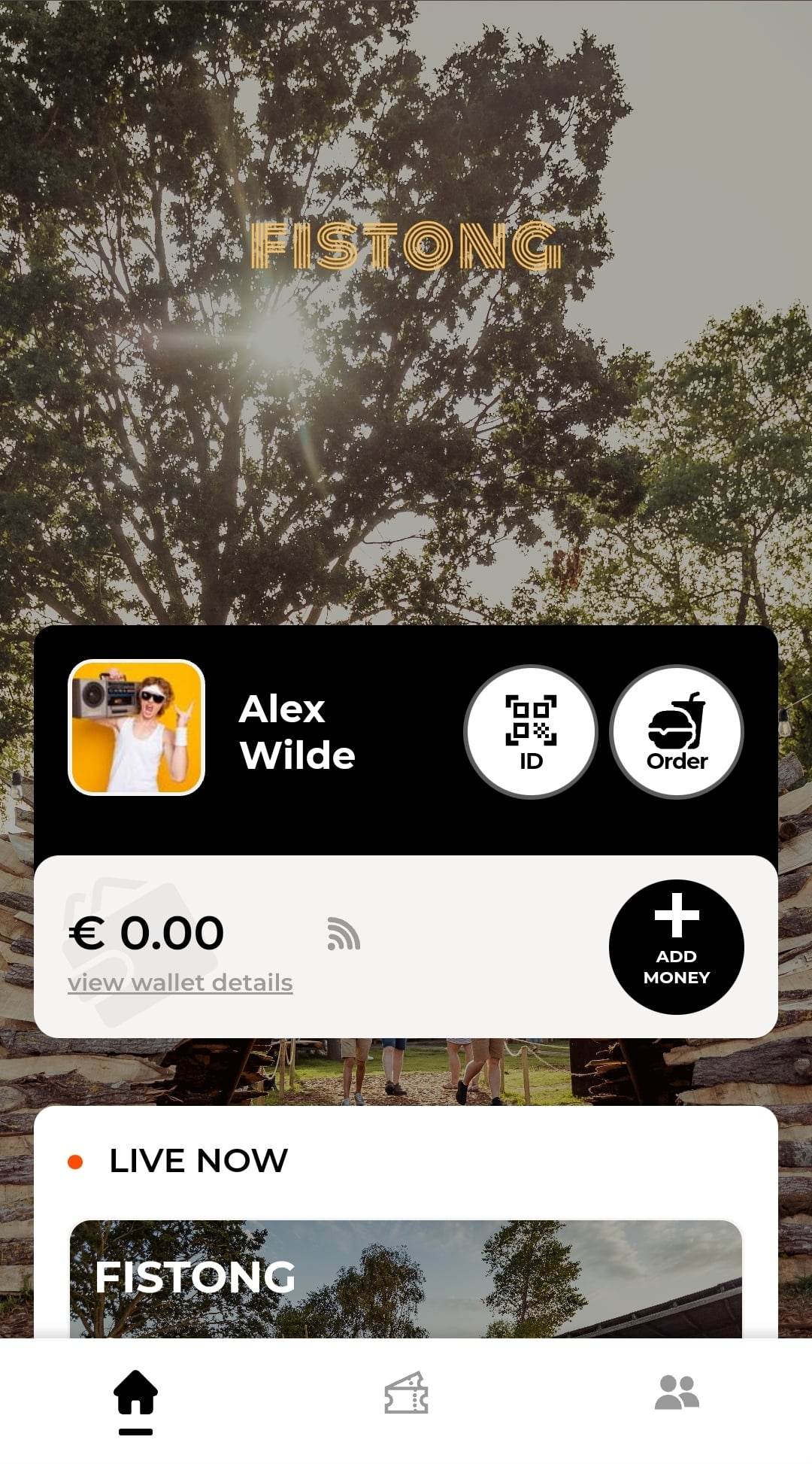 screenshot of AnyKrowd