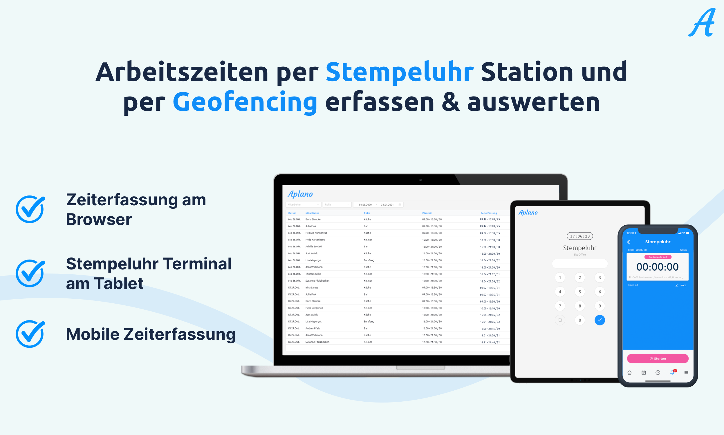 screenshot of Aplano