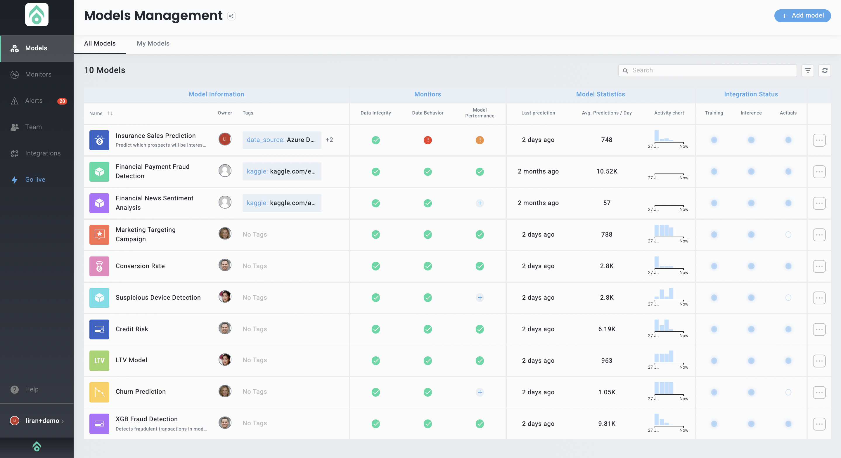 screenshot of Aporia
