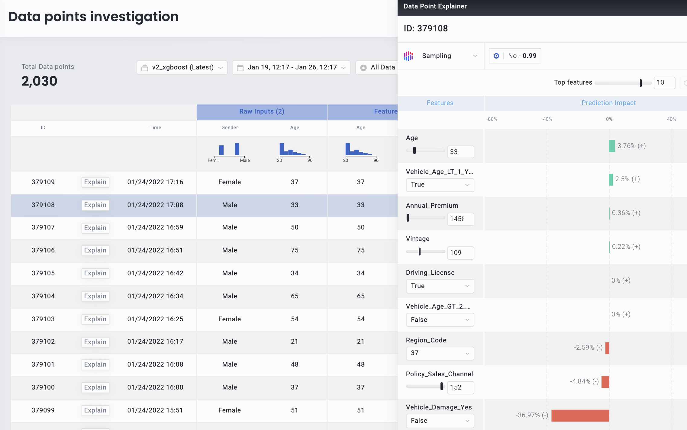 screenshot of Aporia