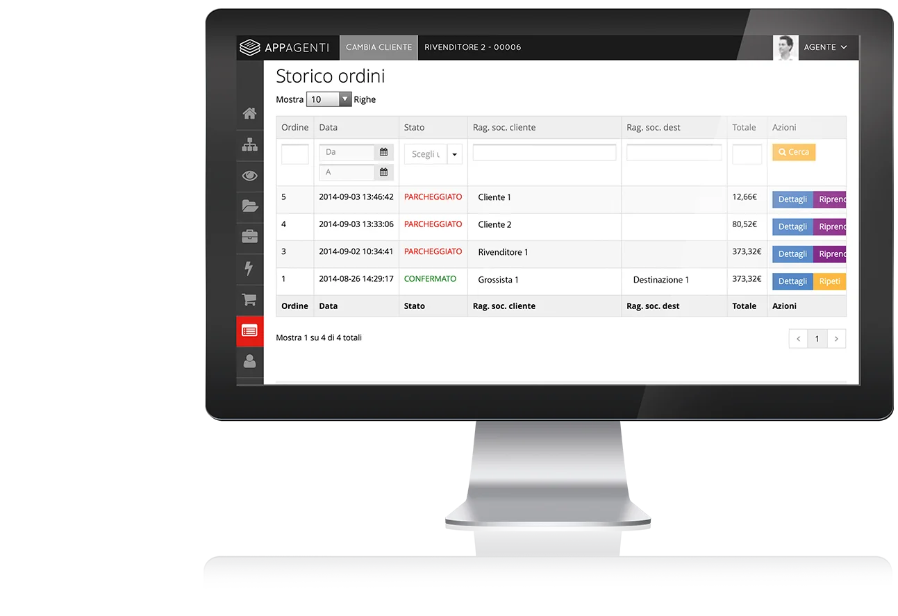 screenshot of AppAgenti