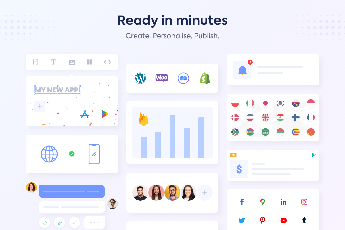 screenshot of AppMySite