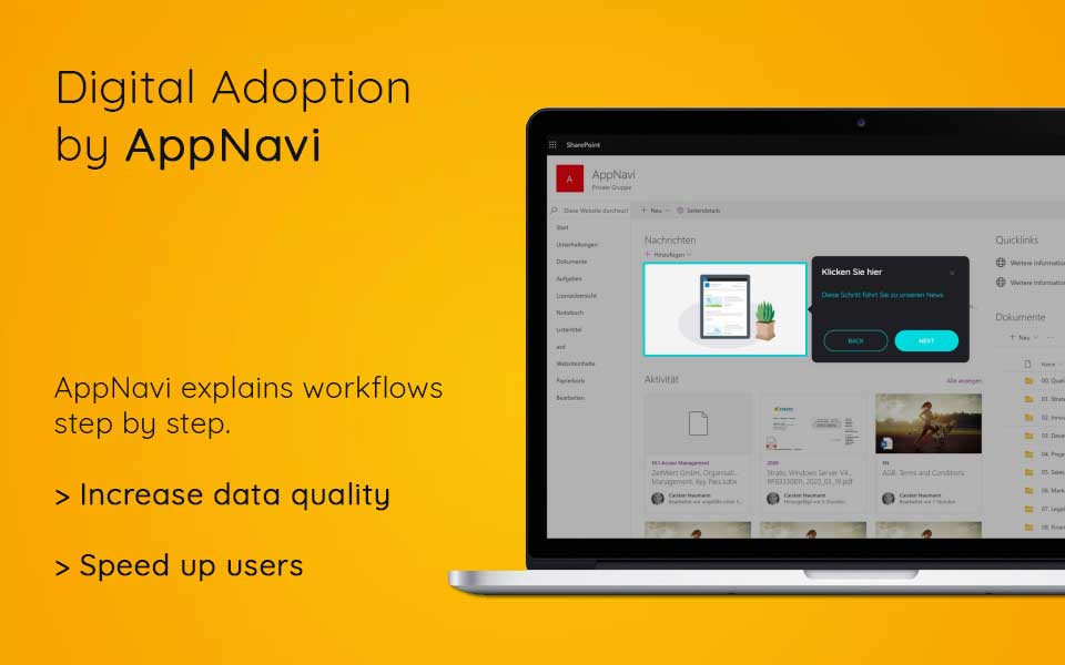 screenshot of AppNavi