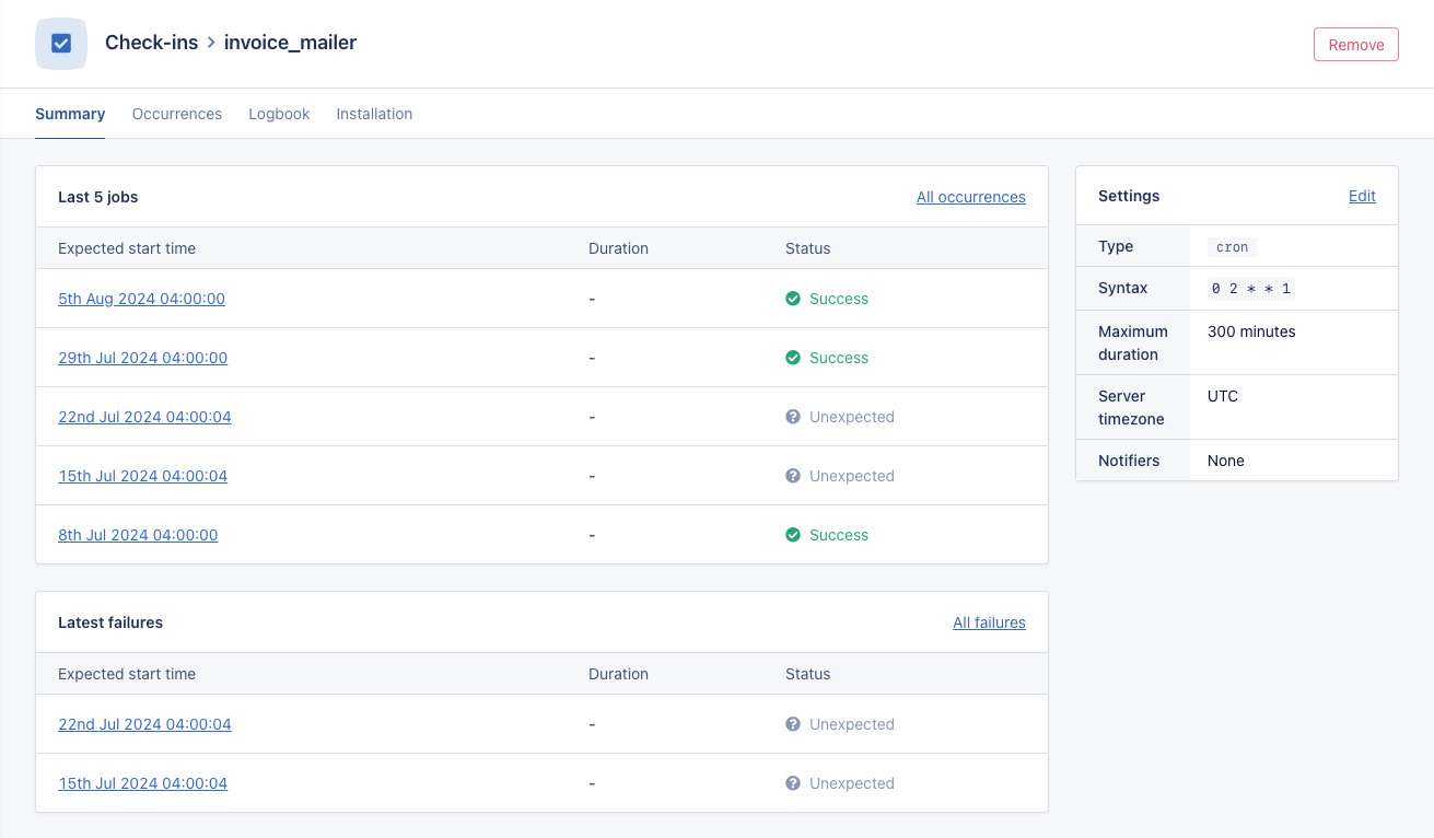 screenshot of AppSignal