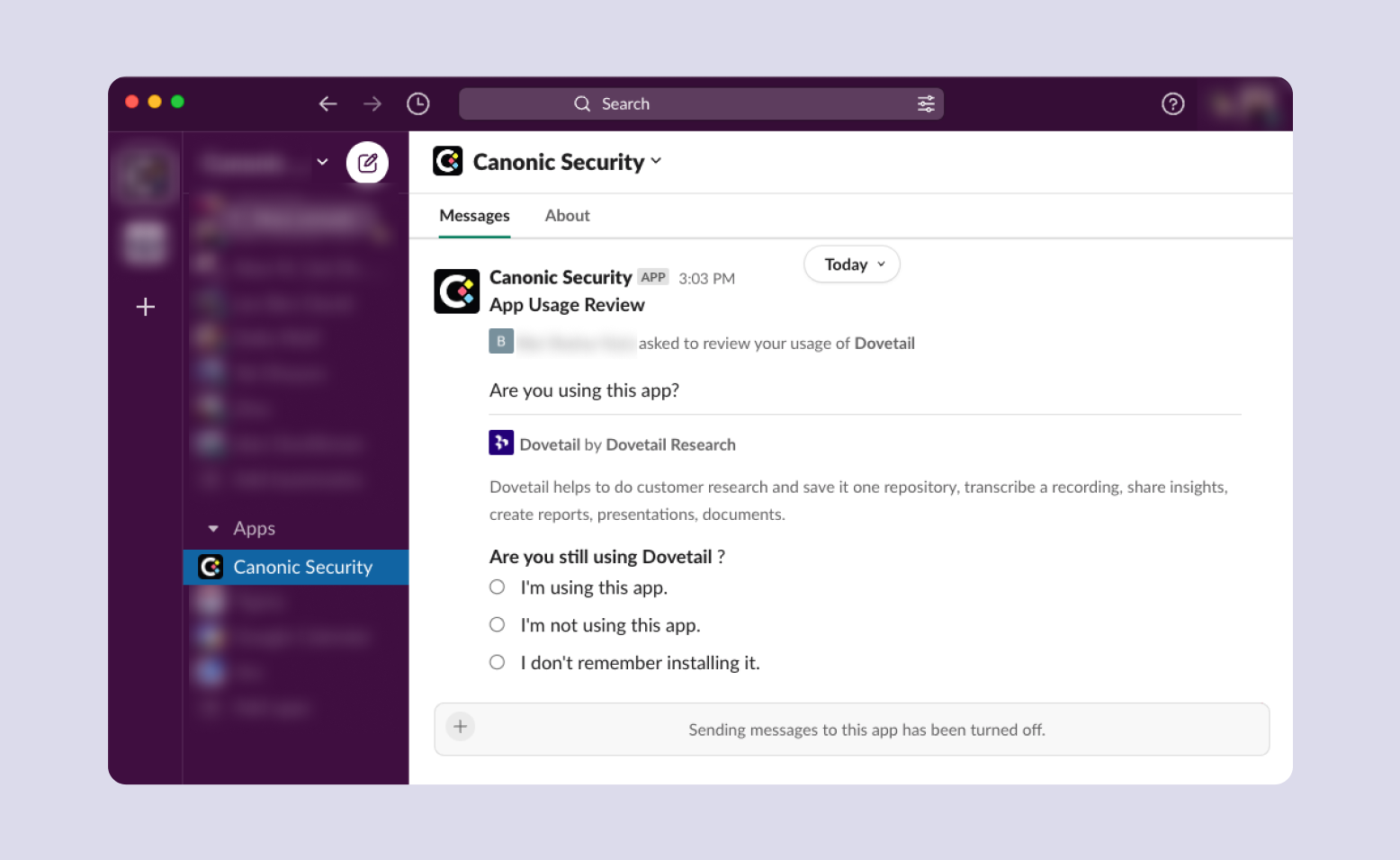 screenshot of AppTotal
