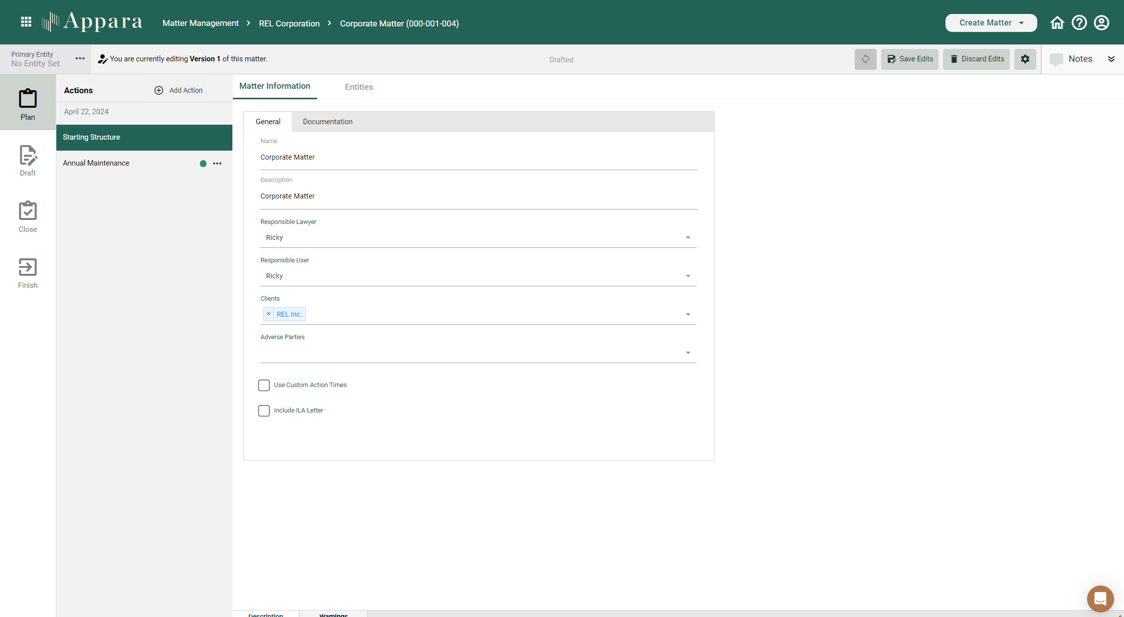 screenshot of Appara