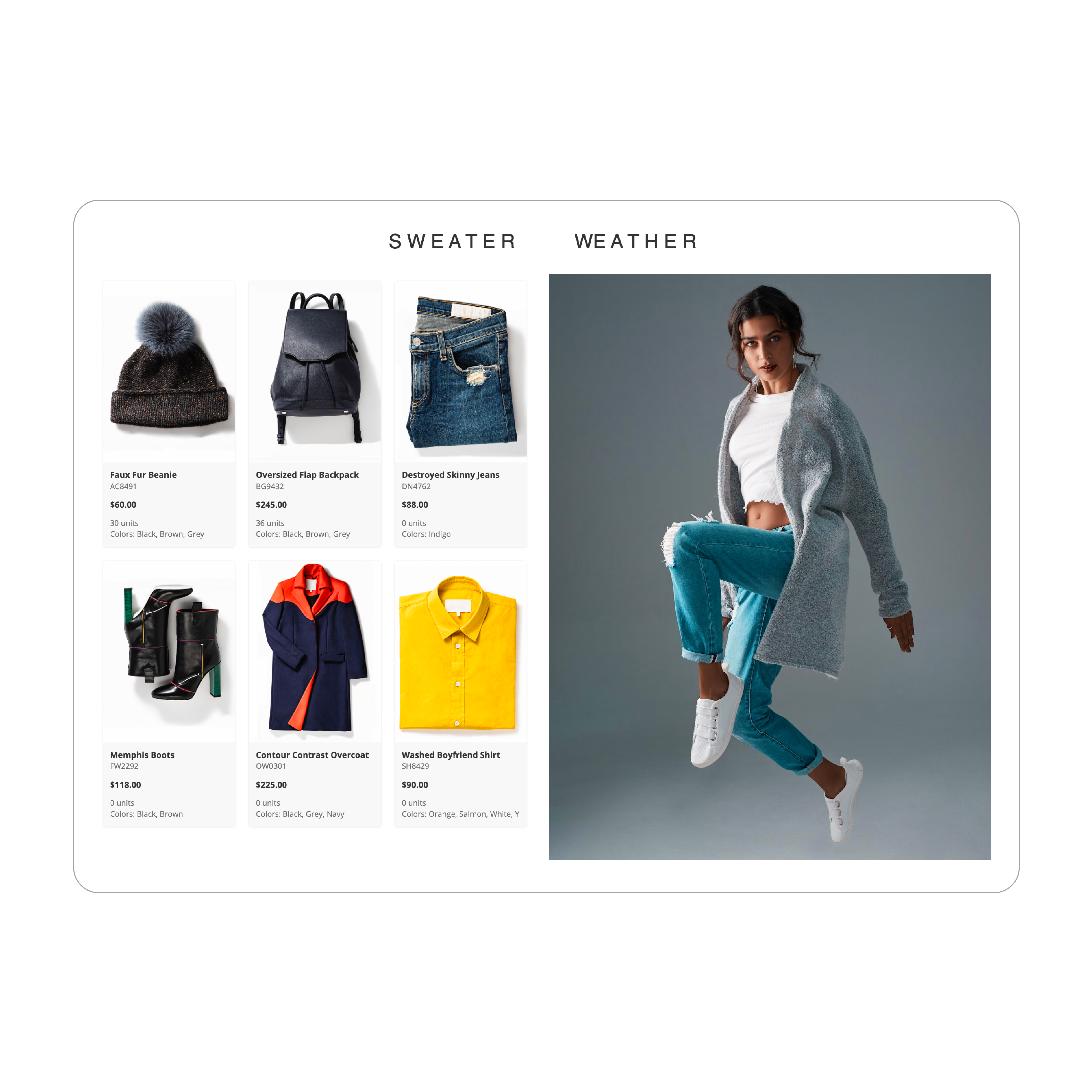 screenshot of ApparelMagic