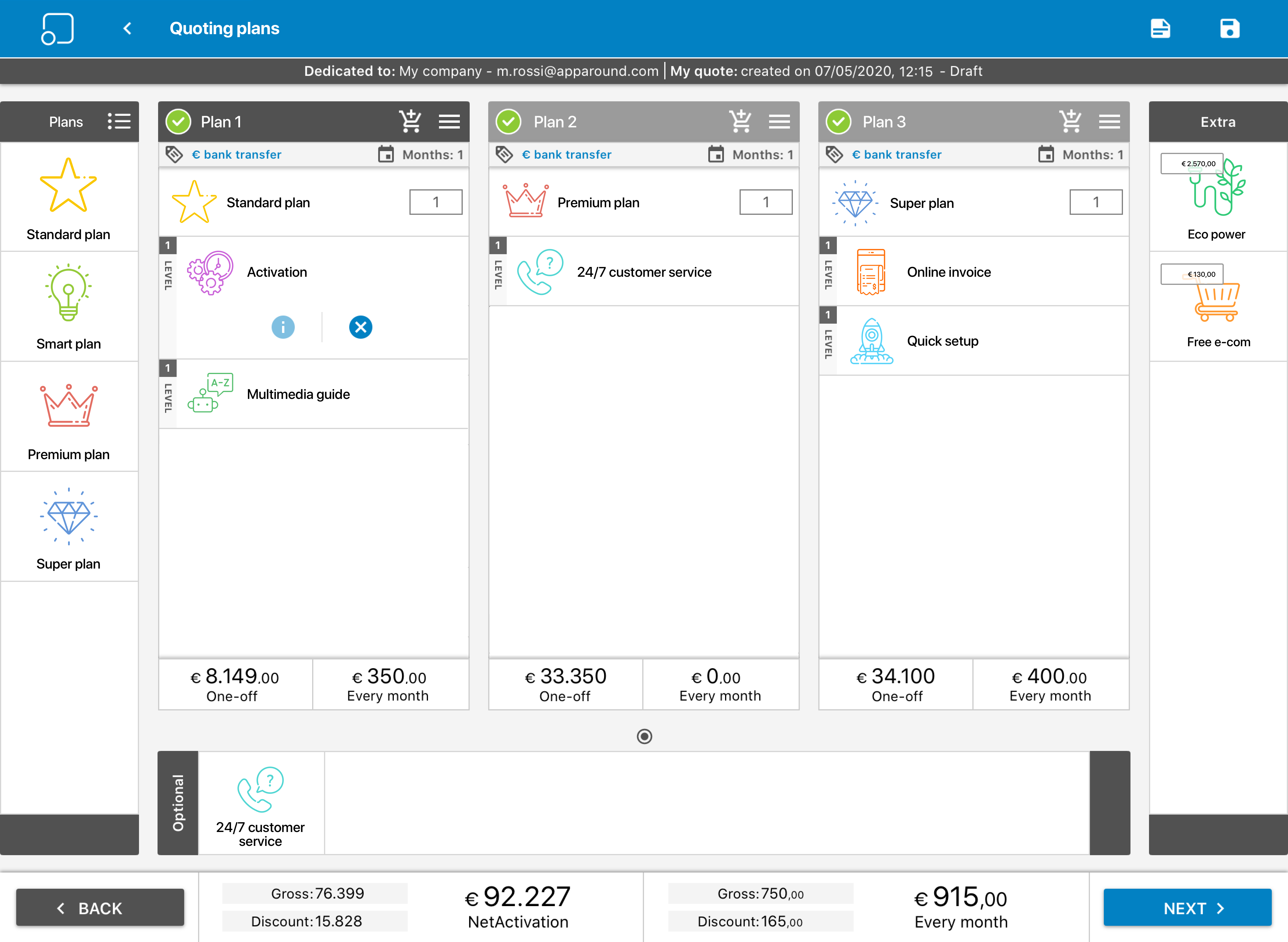screenshot of Apparound