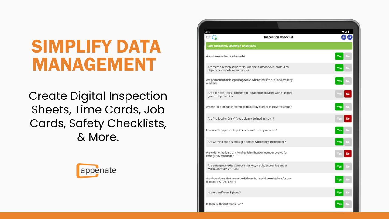 screenshot of Appenate