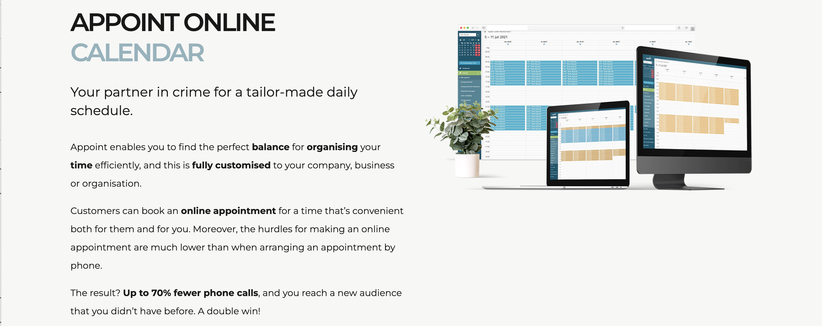 screenshot of Appoint