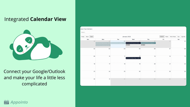 screenshot of Appointo