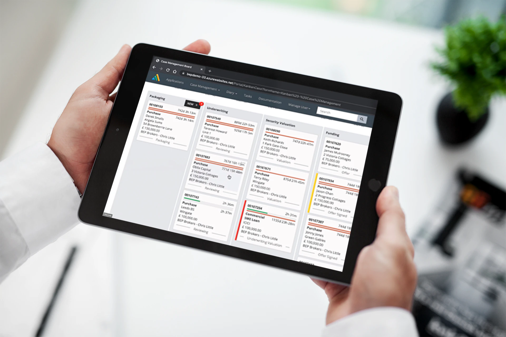 screenshot of Apprivo
