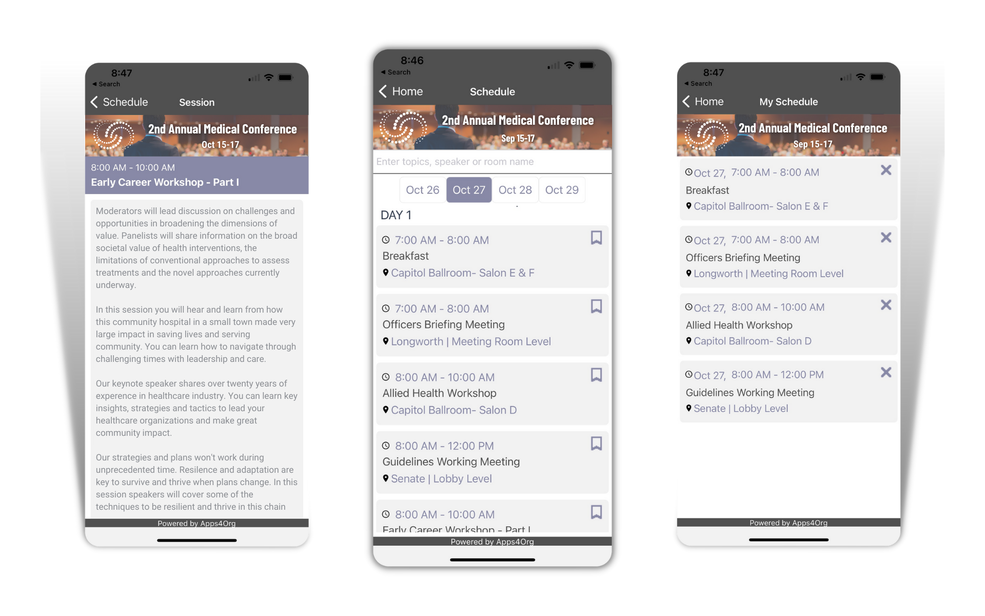 screenshot of Apps4Org