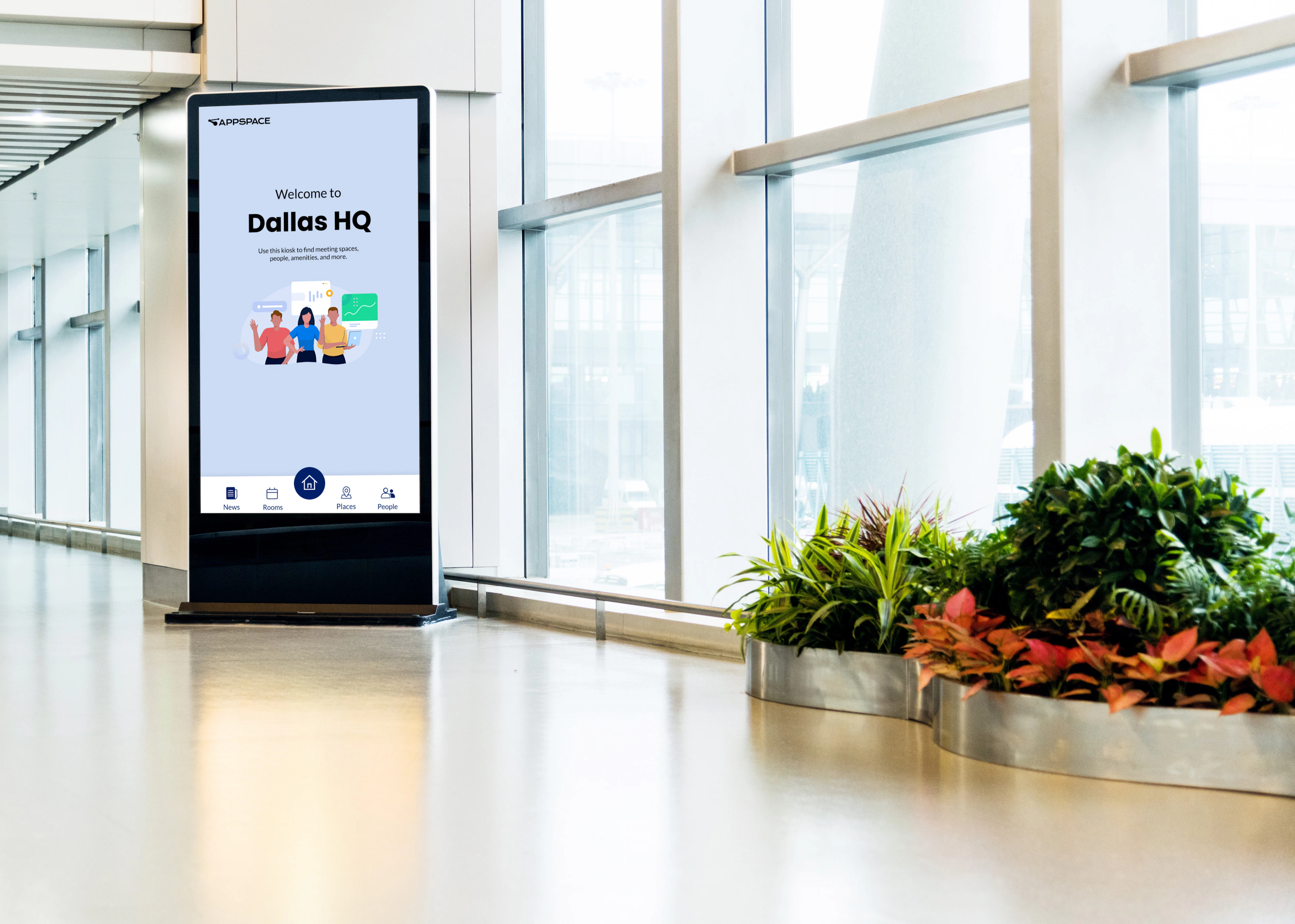 screenshot of Appspace