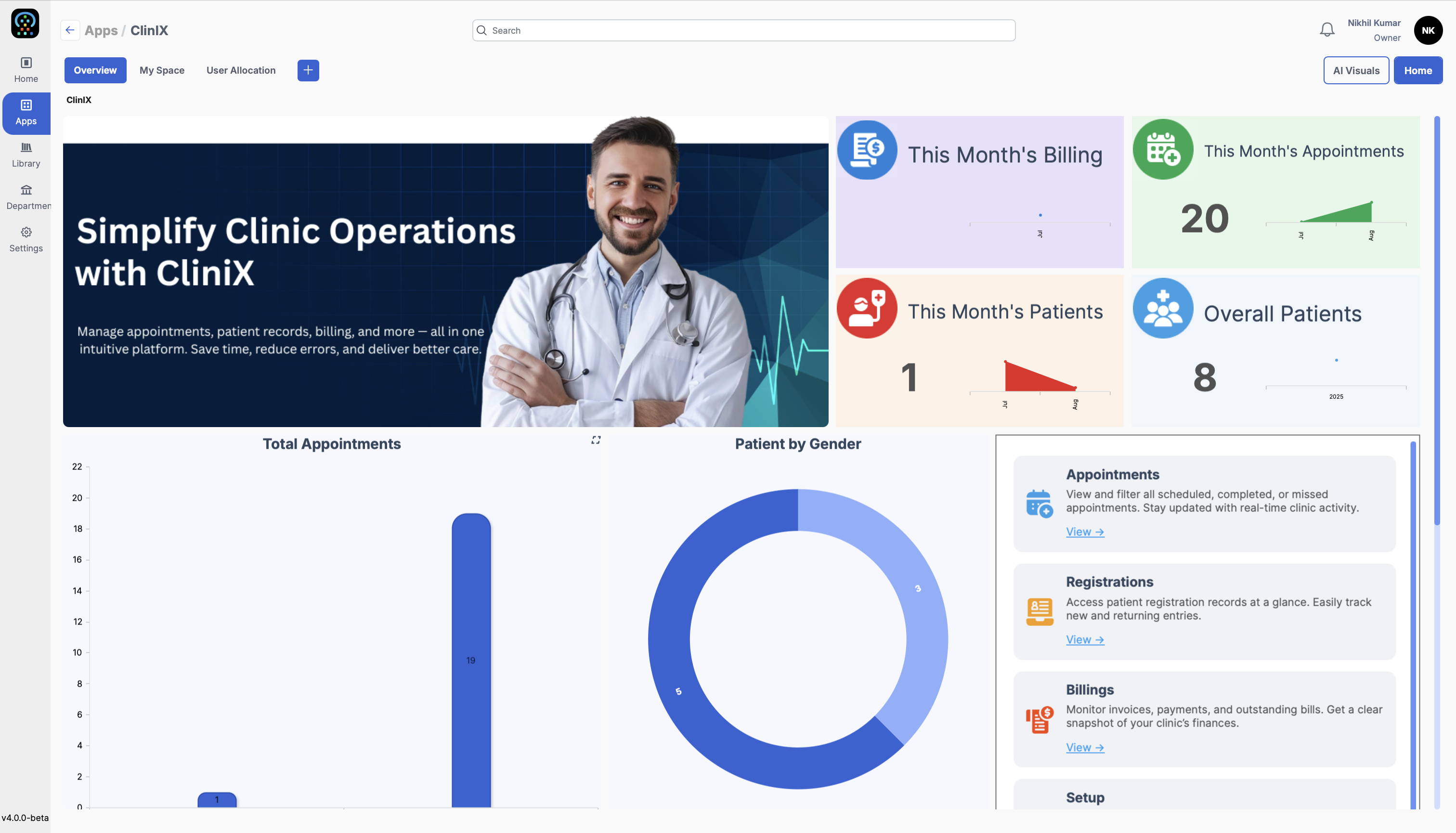 screenshot of Appverse