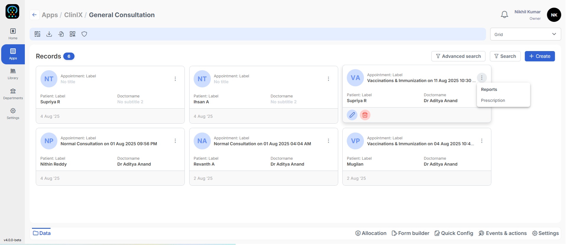 screenshot of Appverse