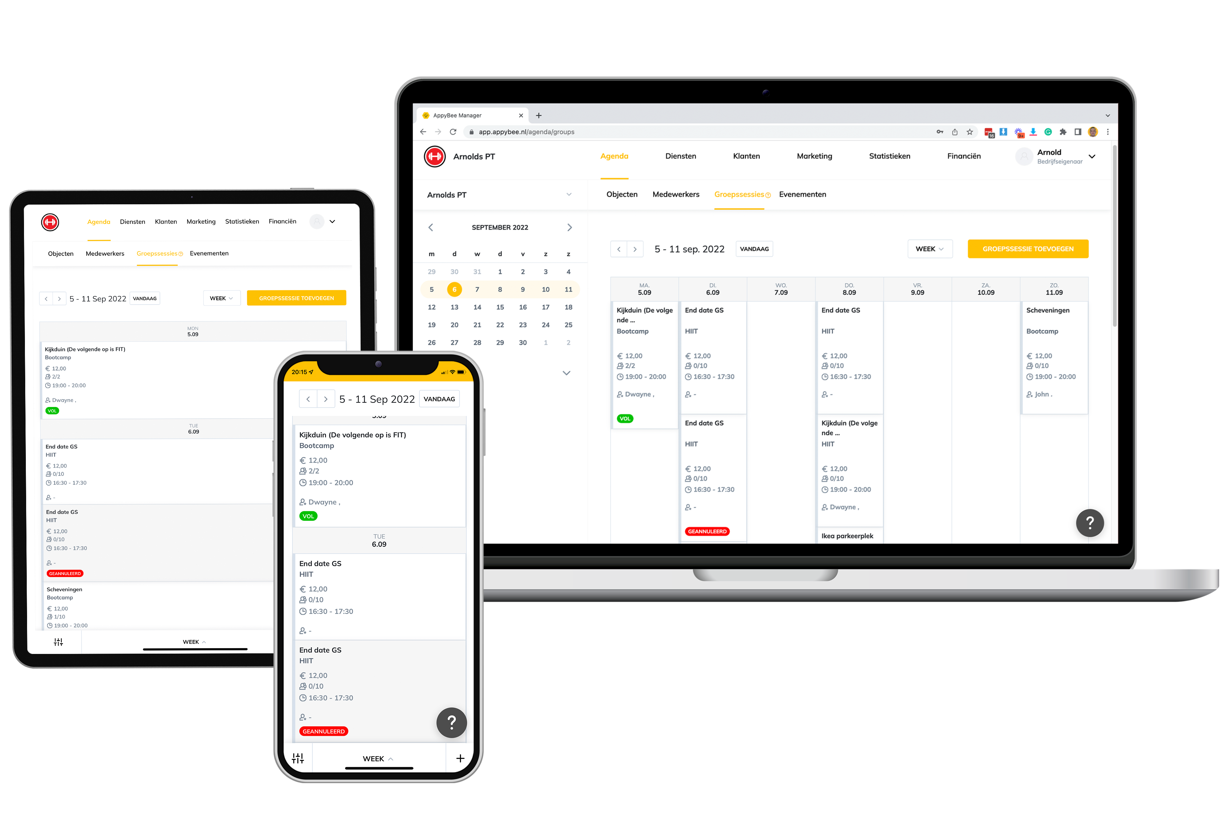 screenshot of AppyBee