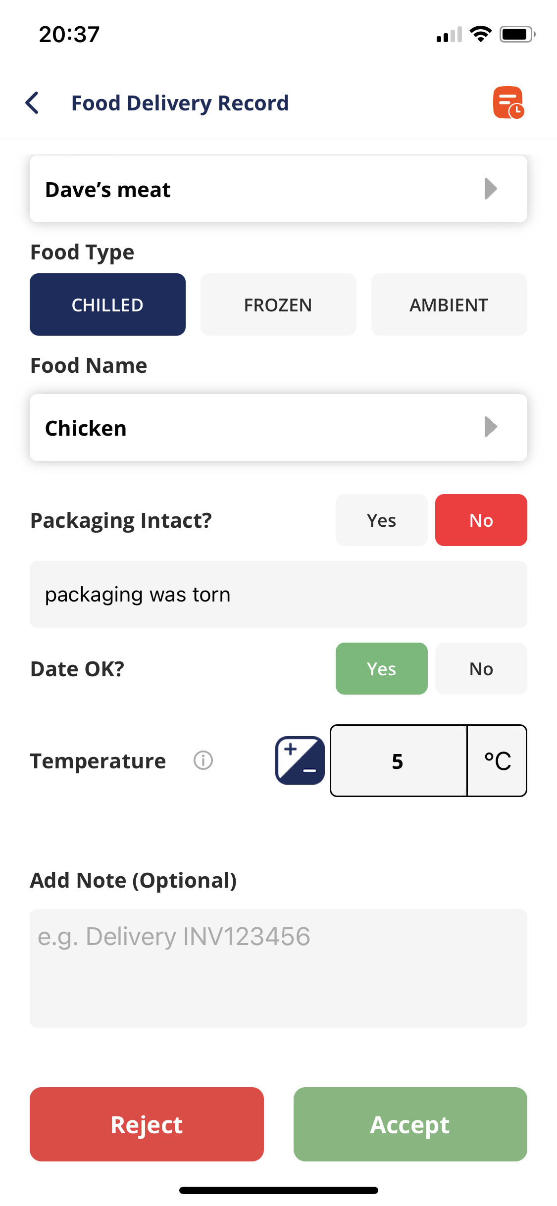 screenshot of Aquaint