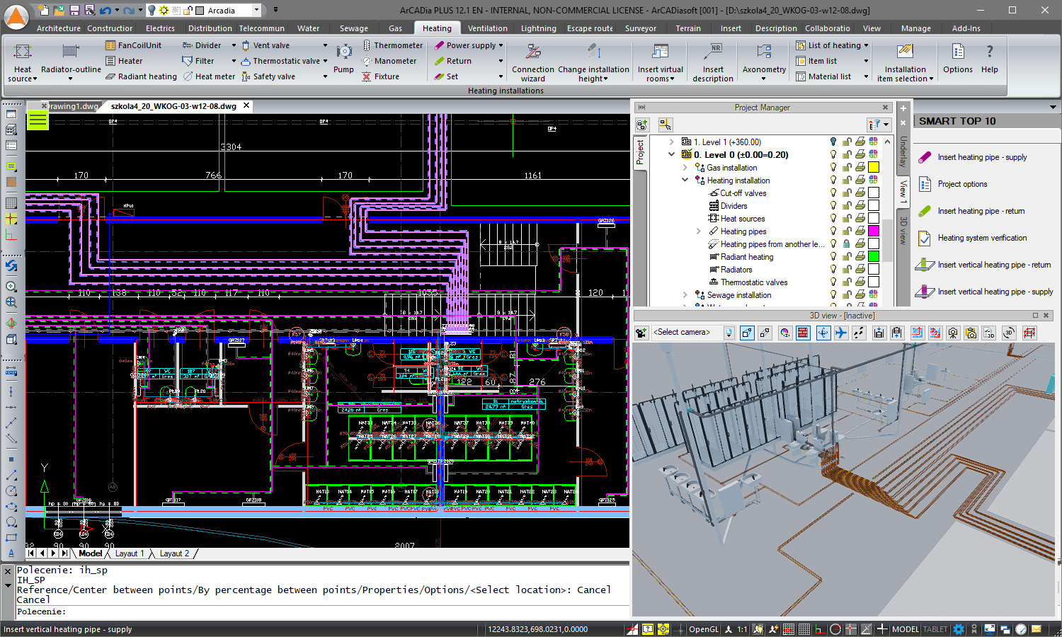 screenshot of ArCADia-ARCHITECTURE