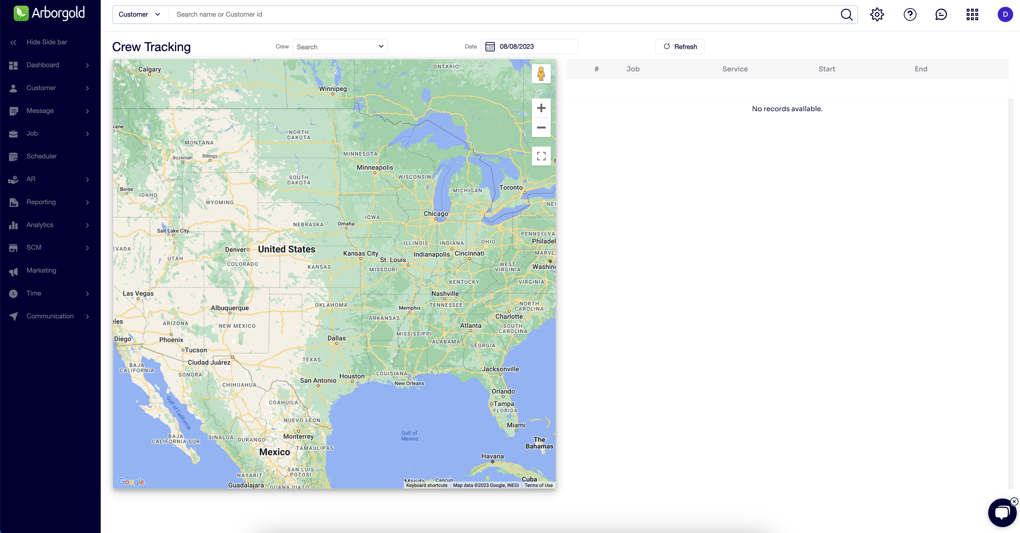 screenshot of Arborgold