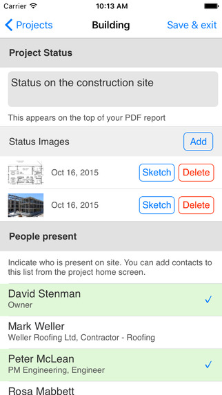 screenshot of ArchiSnapper