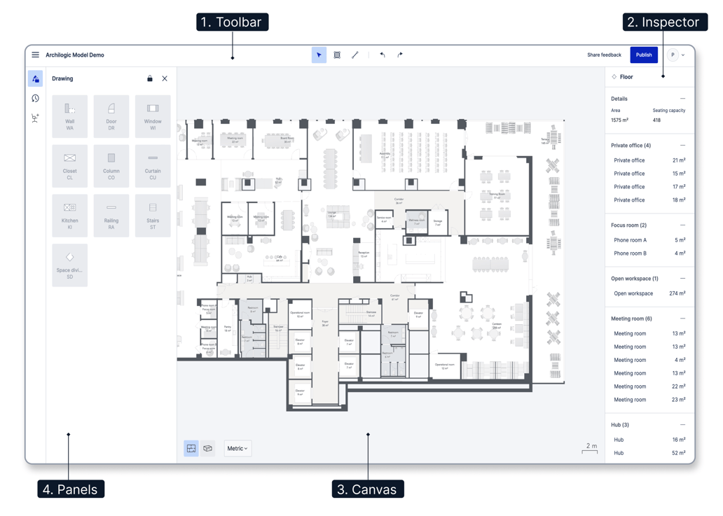 screenshot of Archilogic