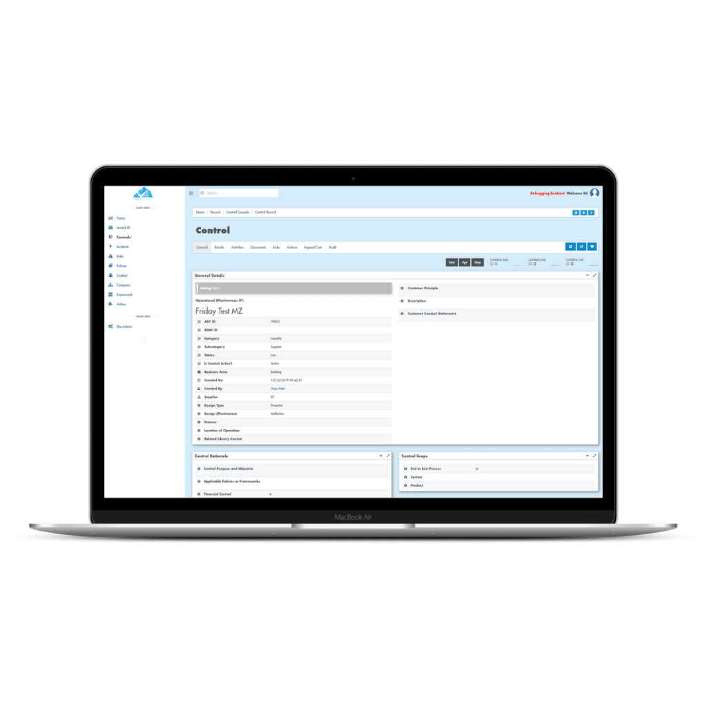 screenshot of Arctick
