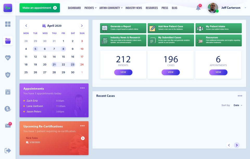 screenshot of Arfinn