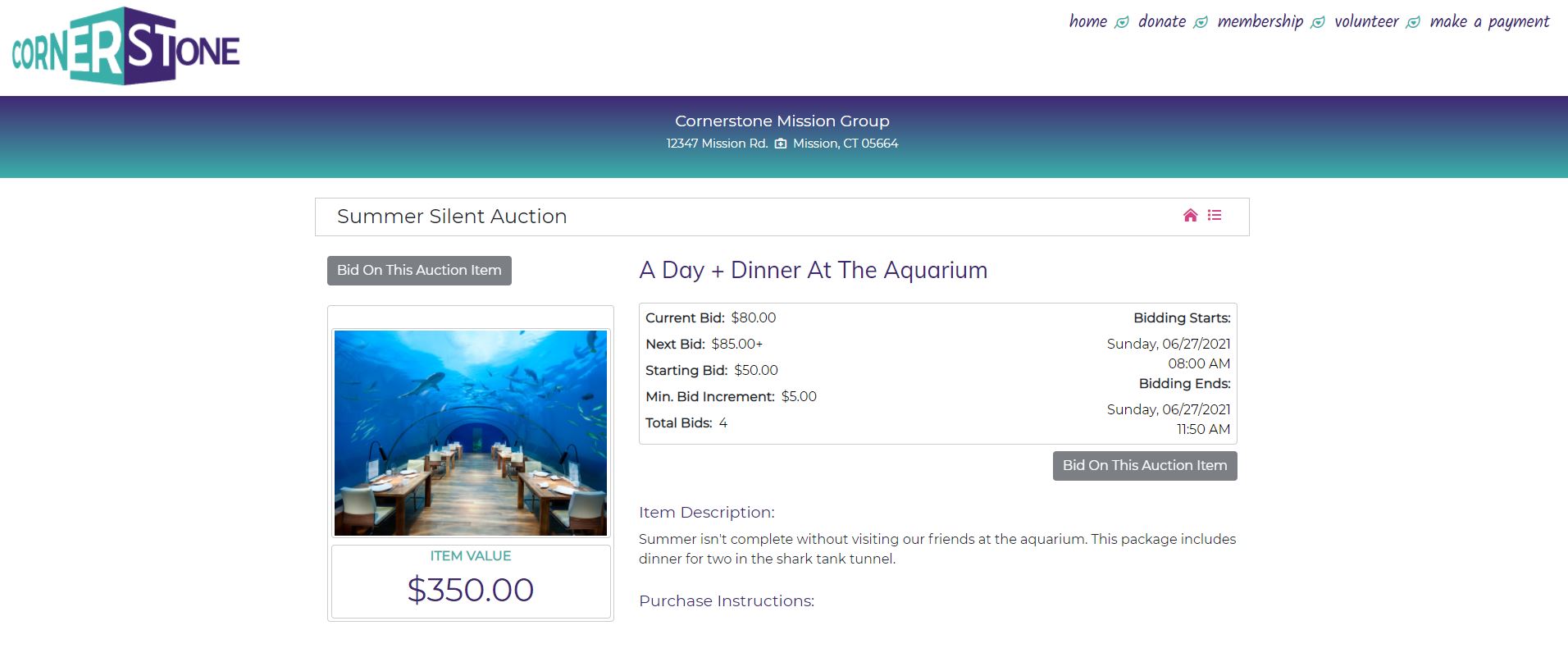 screenshot of Argenta