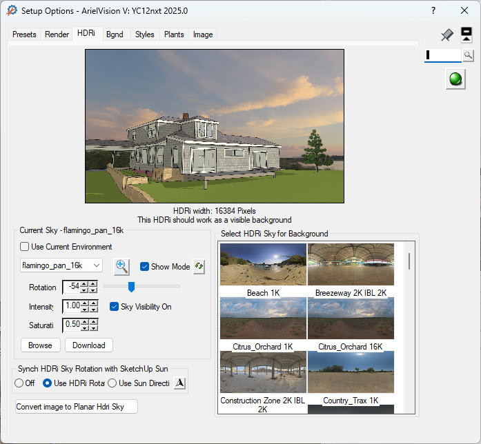 screenshot of ArielVision
