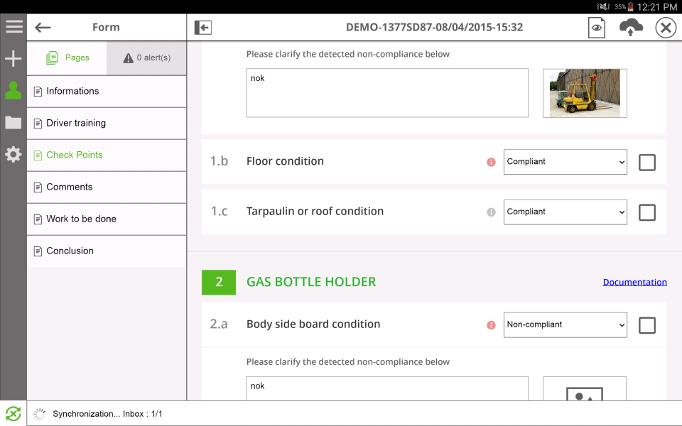 screenshot of Arioflow
