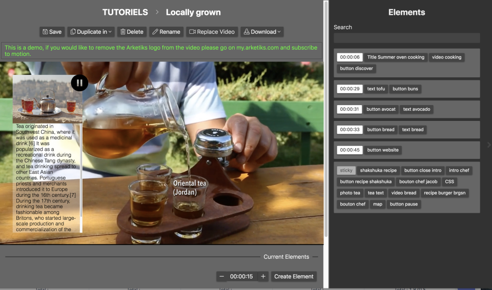 screenshot of Arketiks