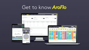 screenshot of AroFlo