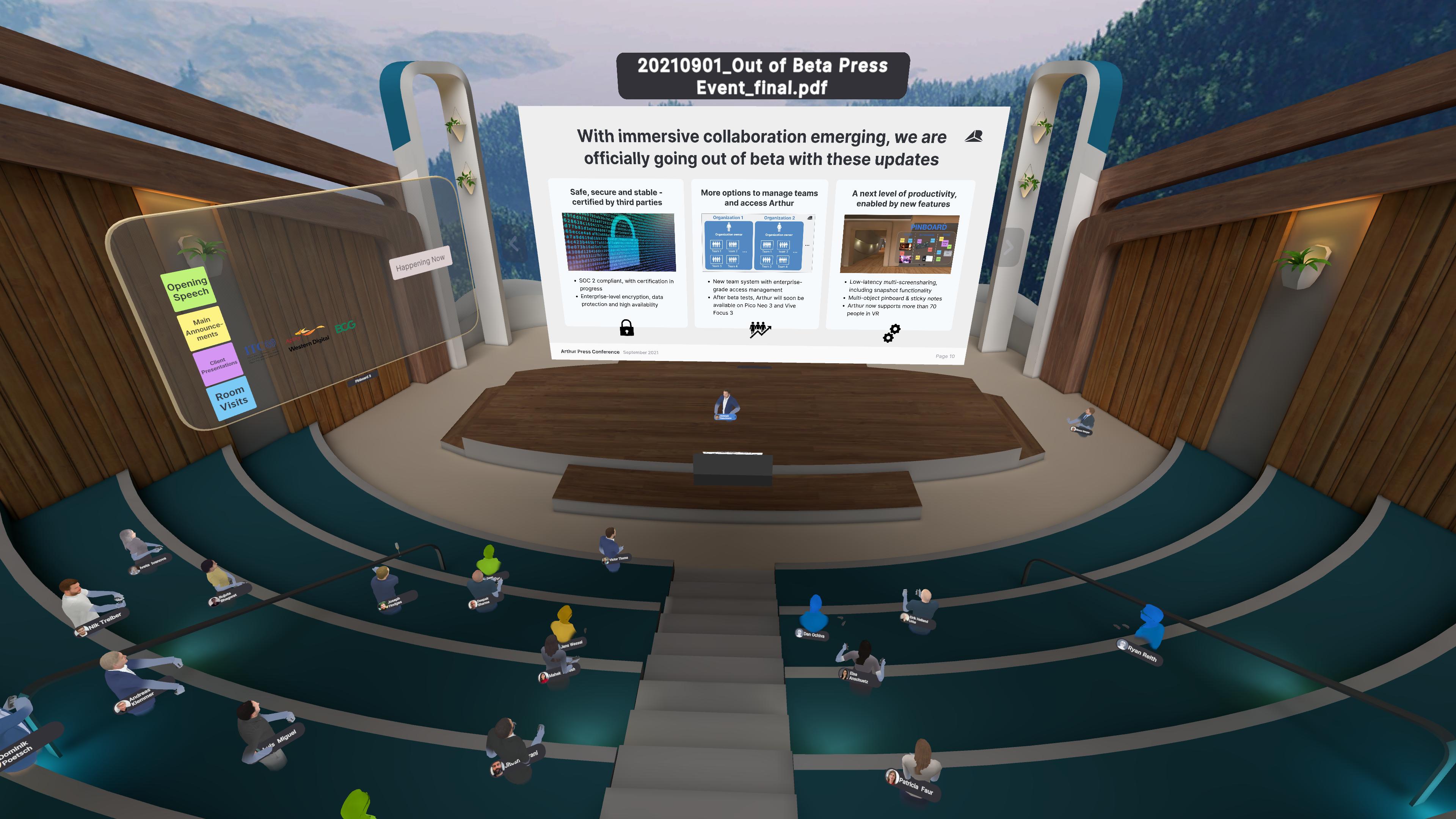 screenshot of Arthur