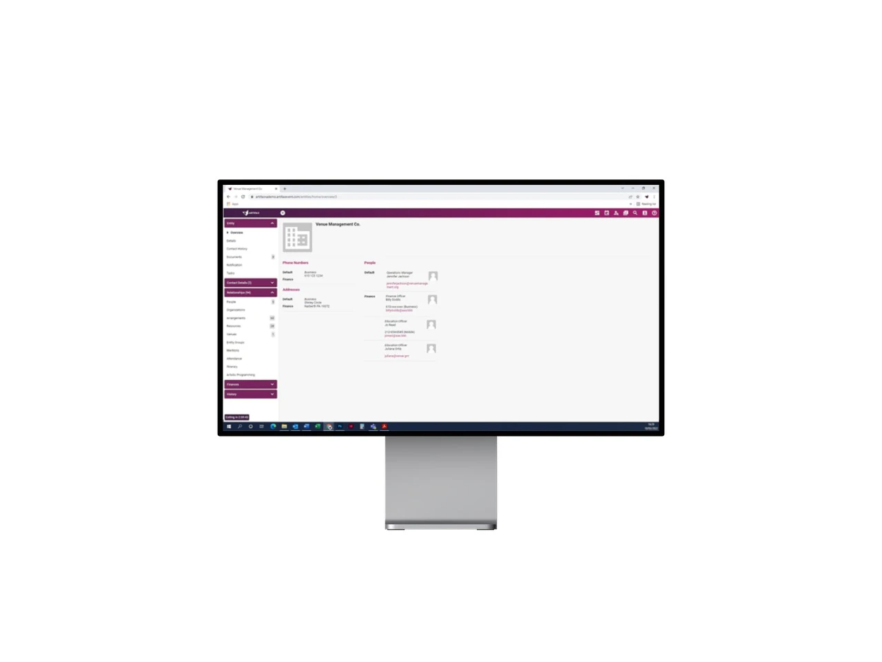 screenshot of ArtifaxEvent