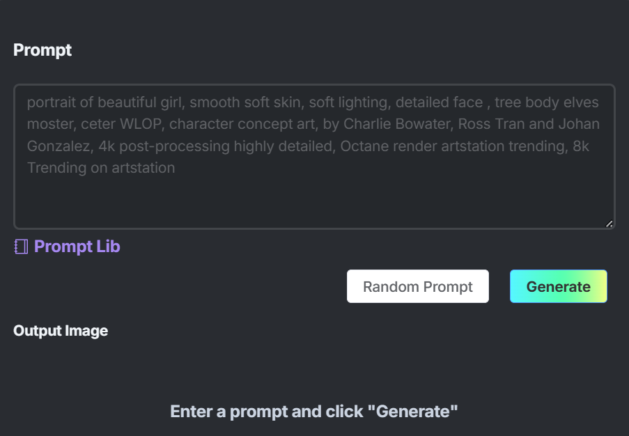 screenshot of Arting.ai