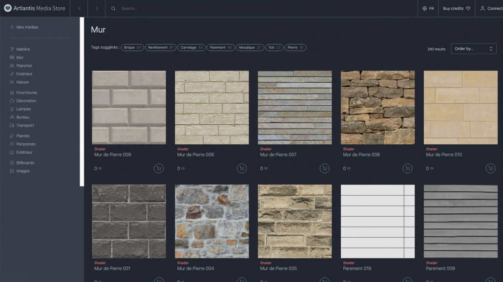screenshot of Artlantis