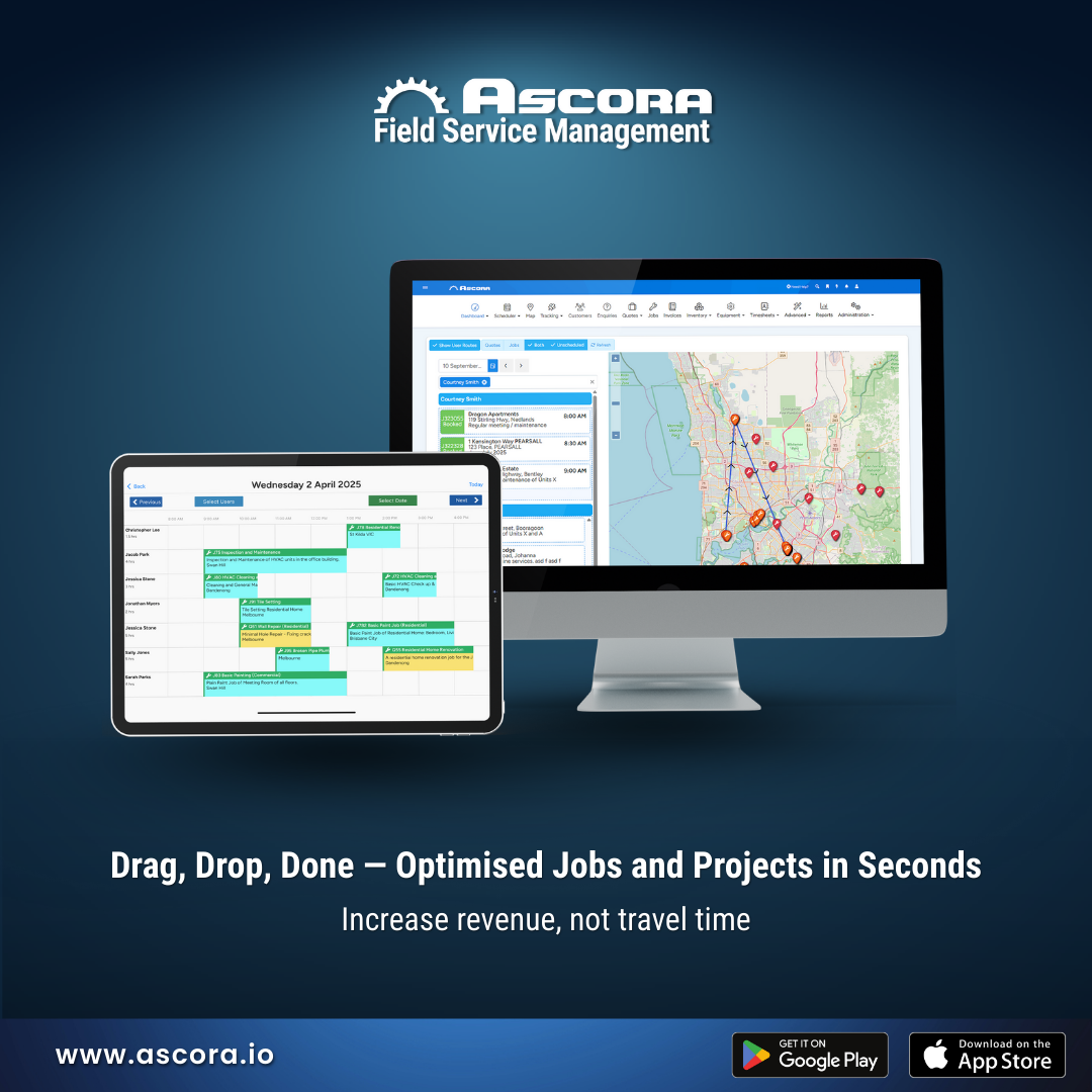 screenshot of Ascora