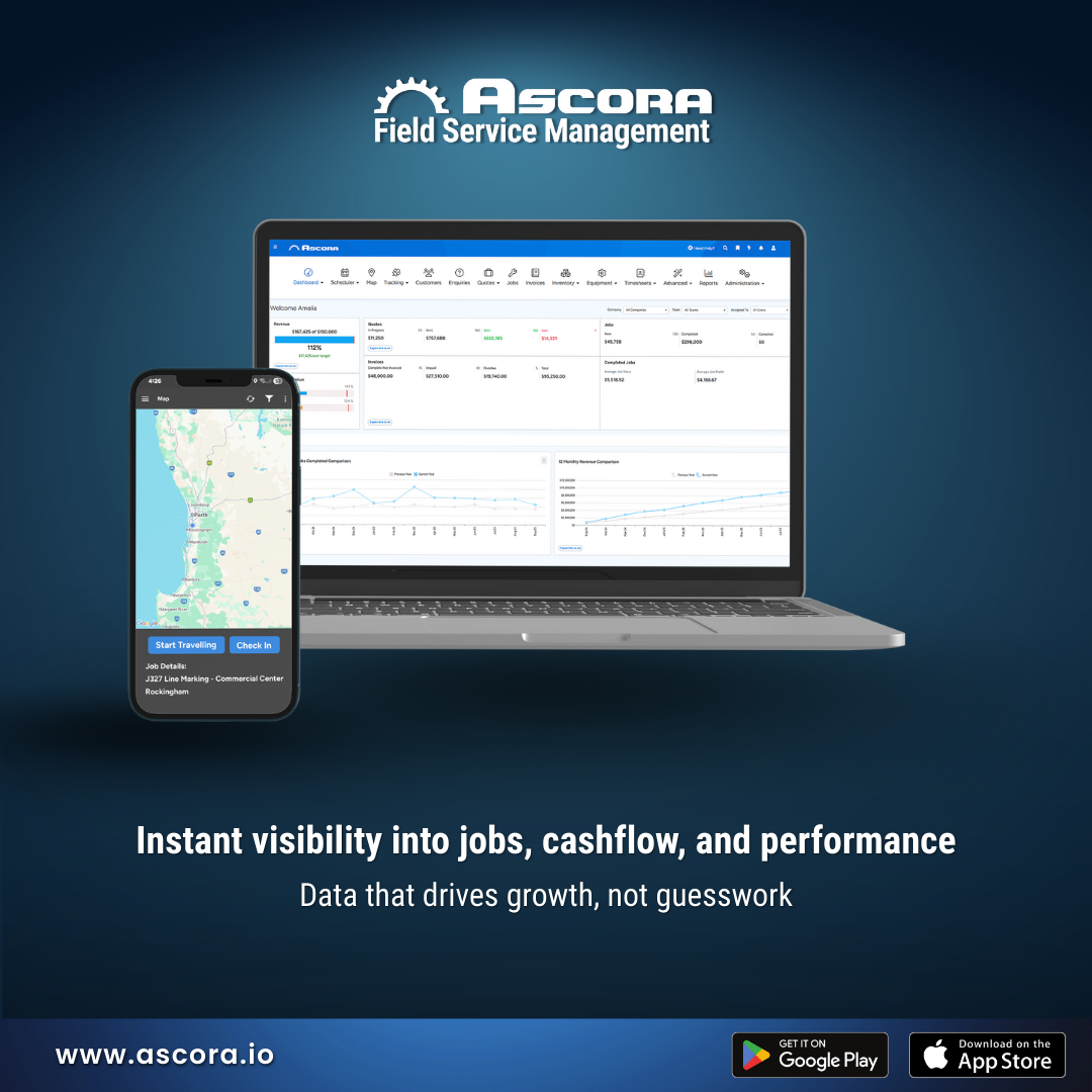 screenshot of Ascora