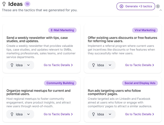 screenshot of AskCory