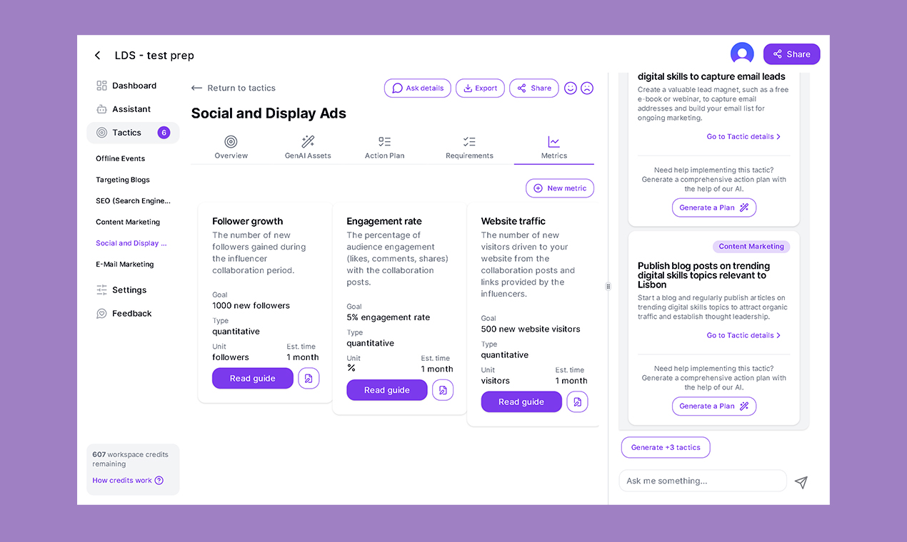 screenshot of AskCory