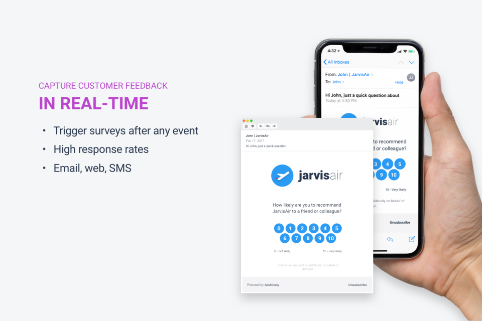 screenshot of AskNicely