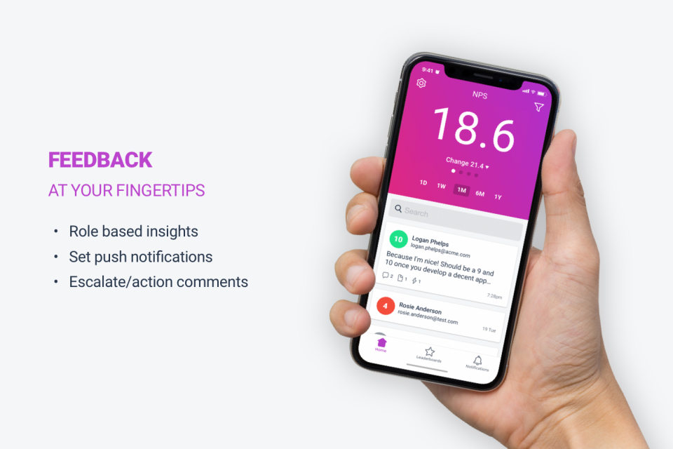 screenshot of AskNicely