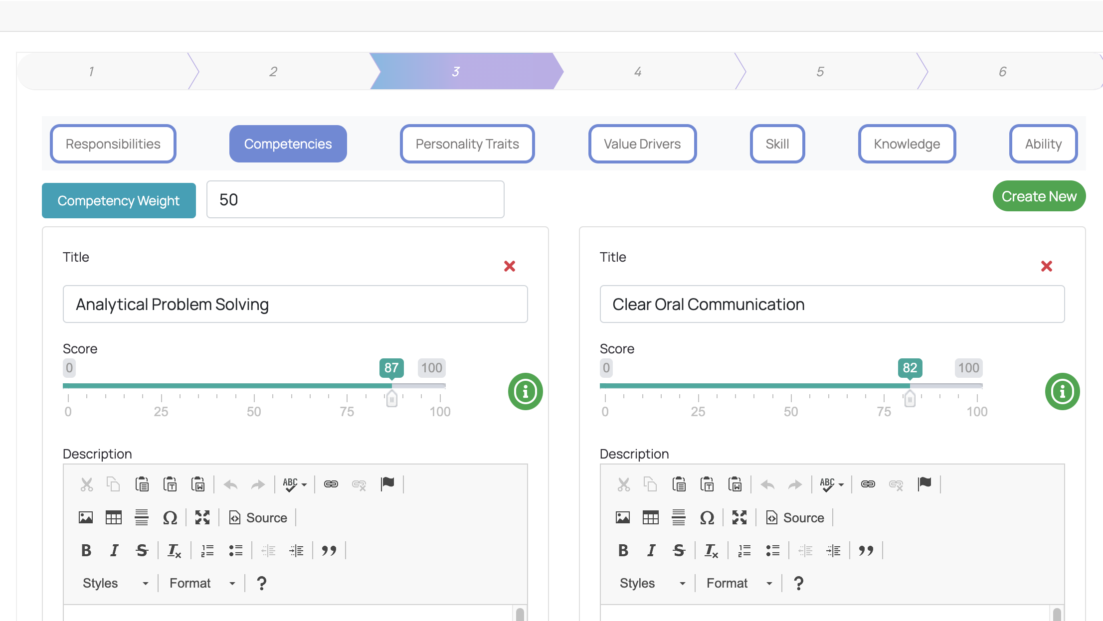 screenshot of AspireVue