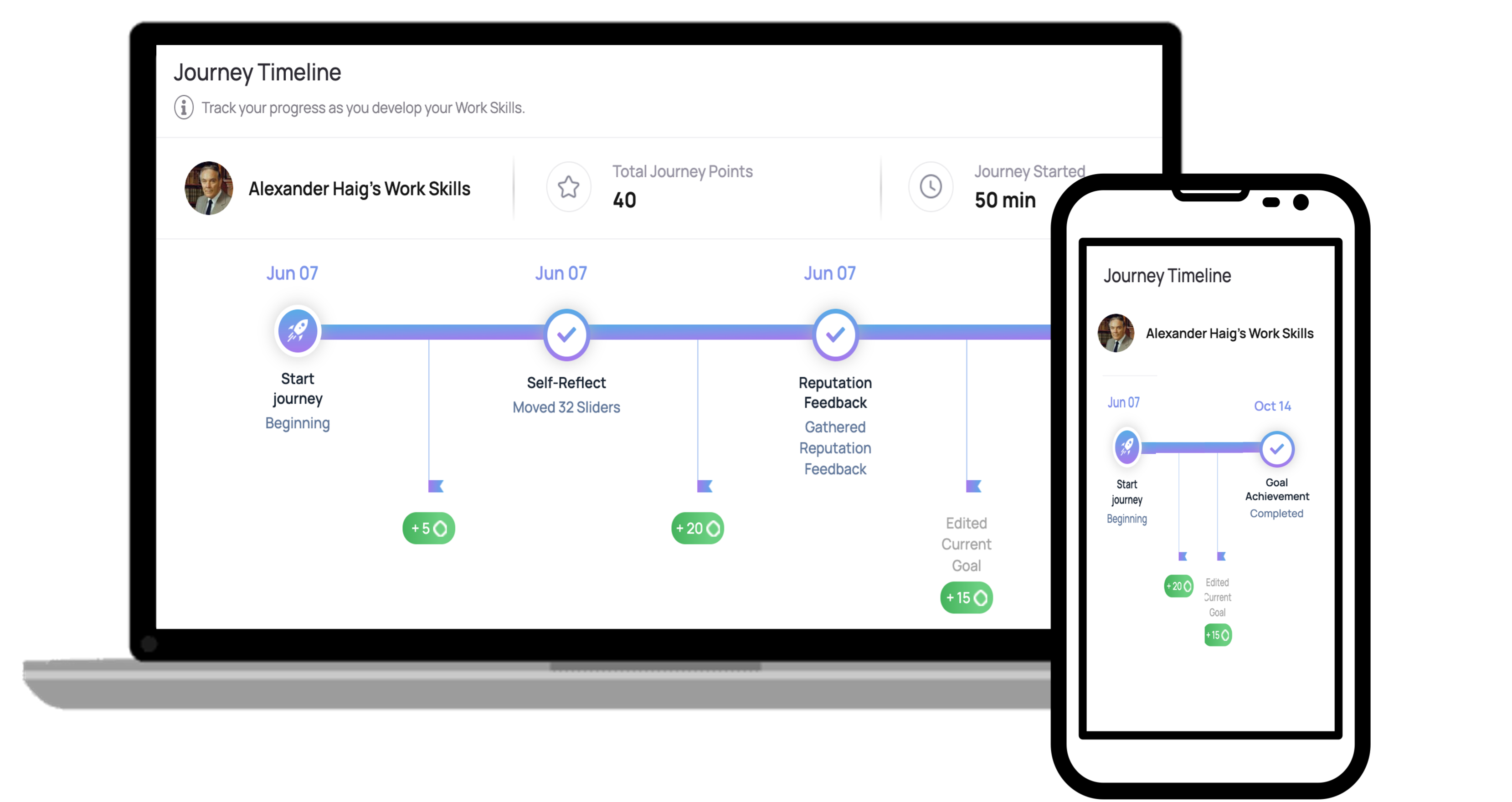 screenshot of AspireVue