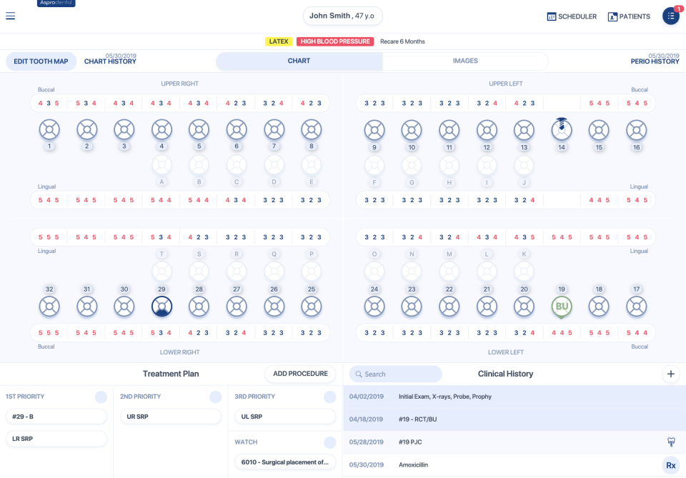 screenshot of Asprodental