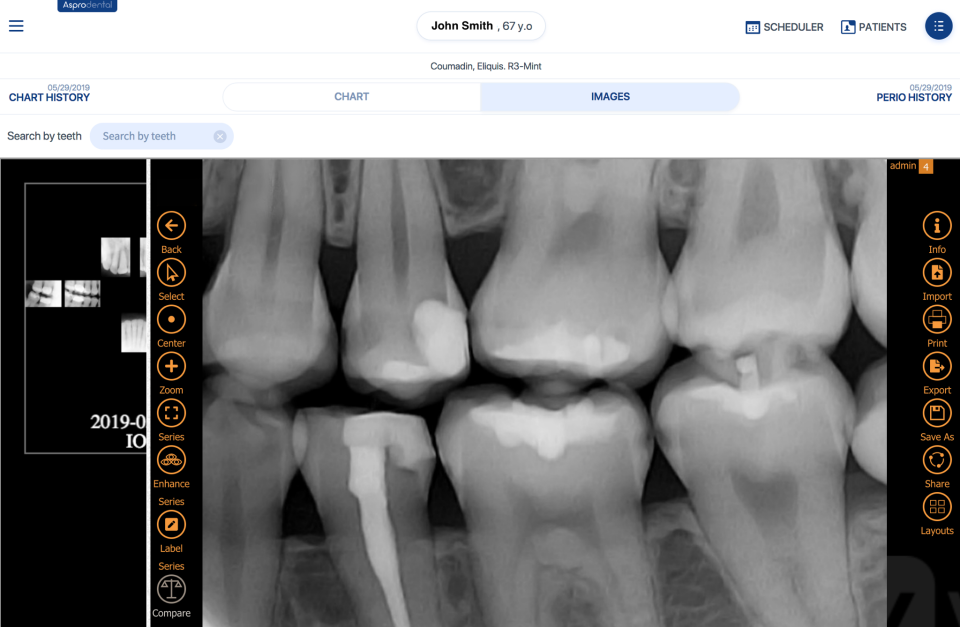 screenshot of Asprodental