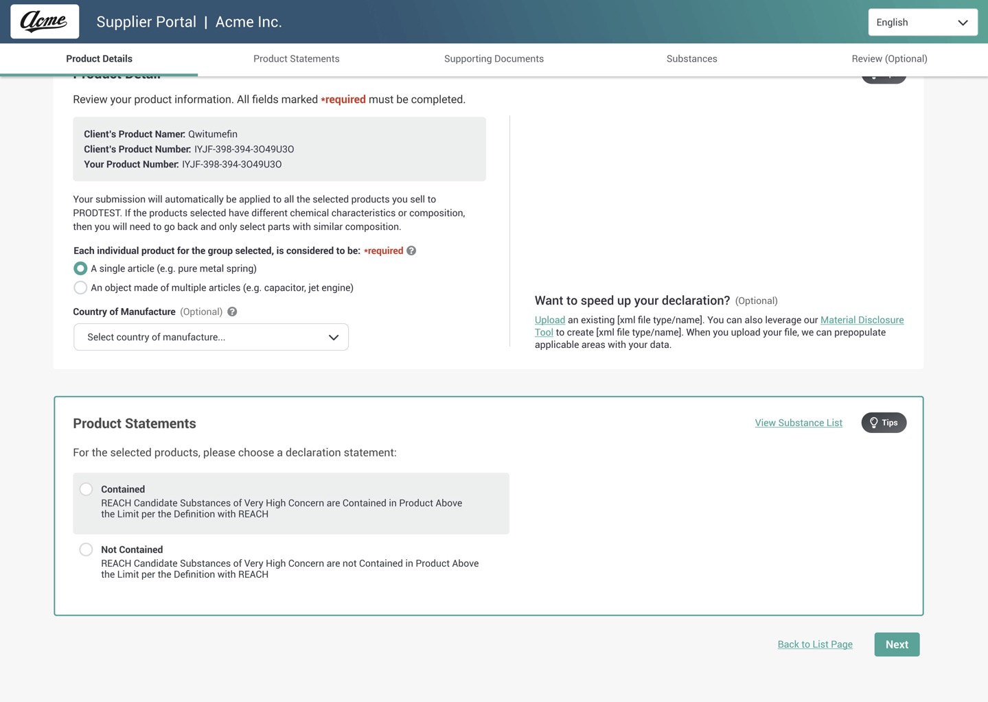 screenshot of Assent