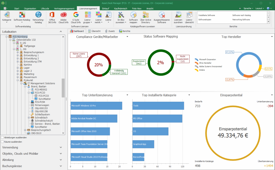 screenshot of Asset.Desk