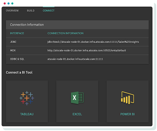 screenshot of AtScale